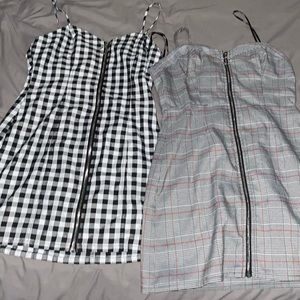 Plaid dresses from Forever 21